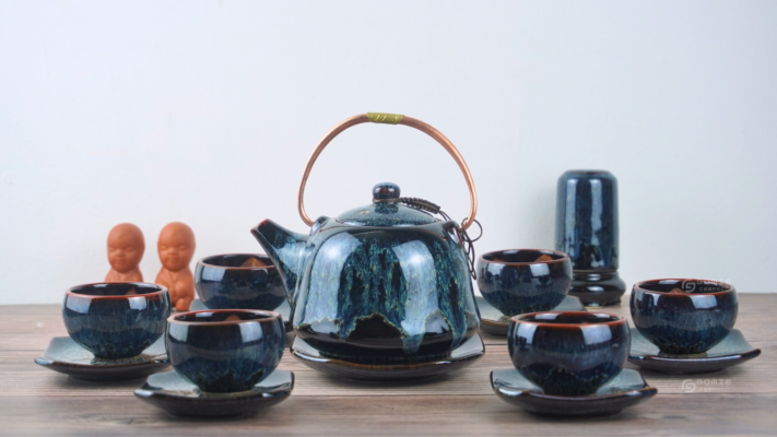 bộ ấm chén gomie