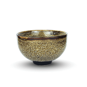 Bát CUP Hỏa Biến D13 – Men Gấm Vàng Bát Tràng