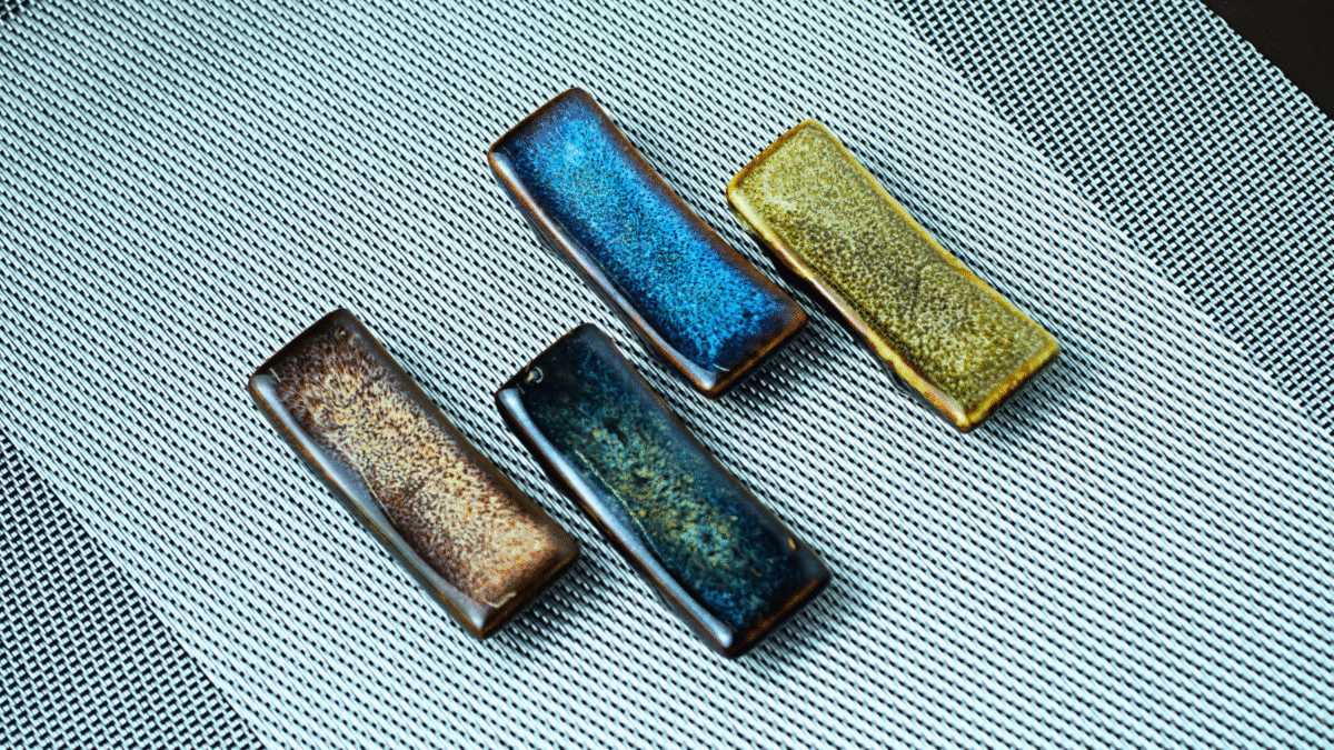 kệ gác đũa men hỏa biến