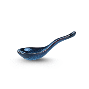 Thìa Cơm Cong Sapphire - Gốm Sứ Bát Tràng Cao Cấp