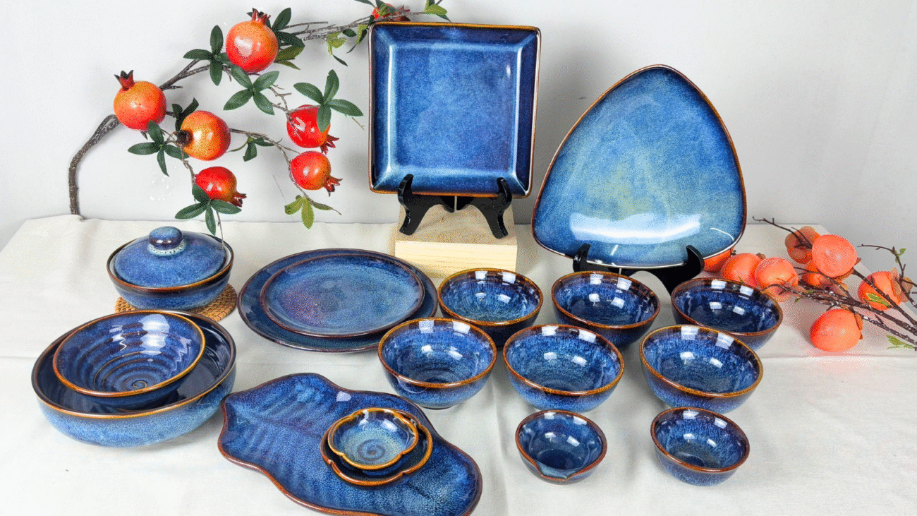 In-Room Dining Xa Xỉ: Nâng Tầm Trải Nghiệm Với Bộ Đồ Ăn Gốm Sứ 4 Bộ đồ ăn gốm sứ nhà hàng