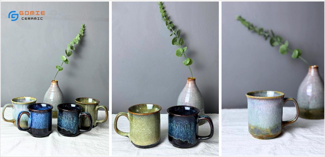 Quà tặng thủ công cốc gốm