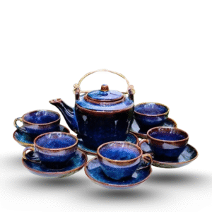 Bộ Ấm Men Xanh Hoả Biến ACTX -02