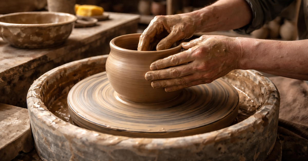 Sự khác nhau giữa gốm thủ công và gốm công nghiệp